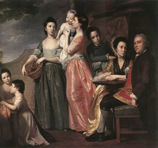 The Leigh Family ca. 1768   by George Romney   1734-1802  National Gallery of Victoria  Melbourne